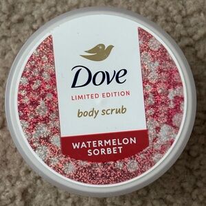 Dove Limited Edition Body Scrub Watermelon Sorbet 3.5 Oz Travel New